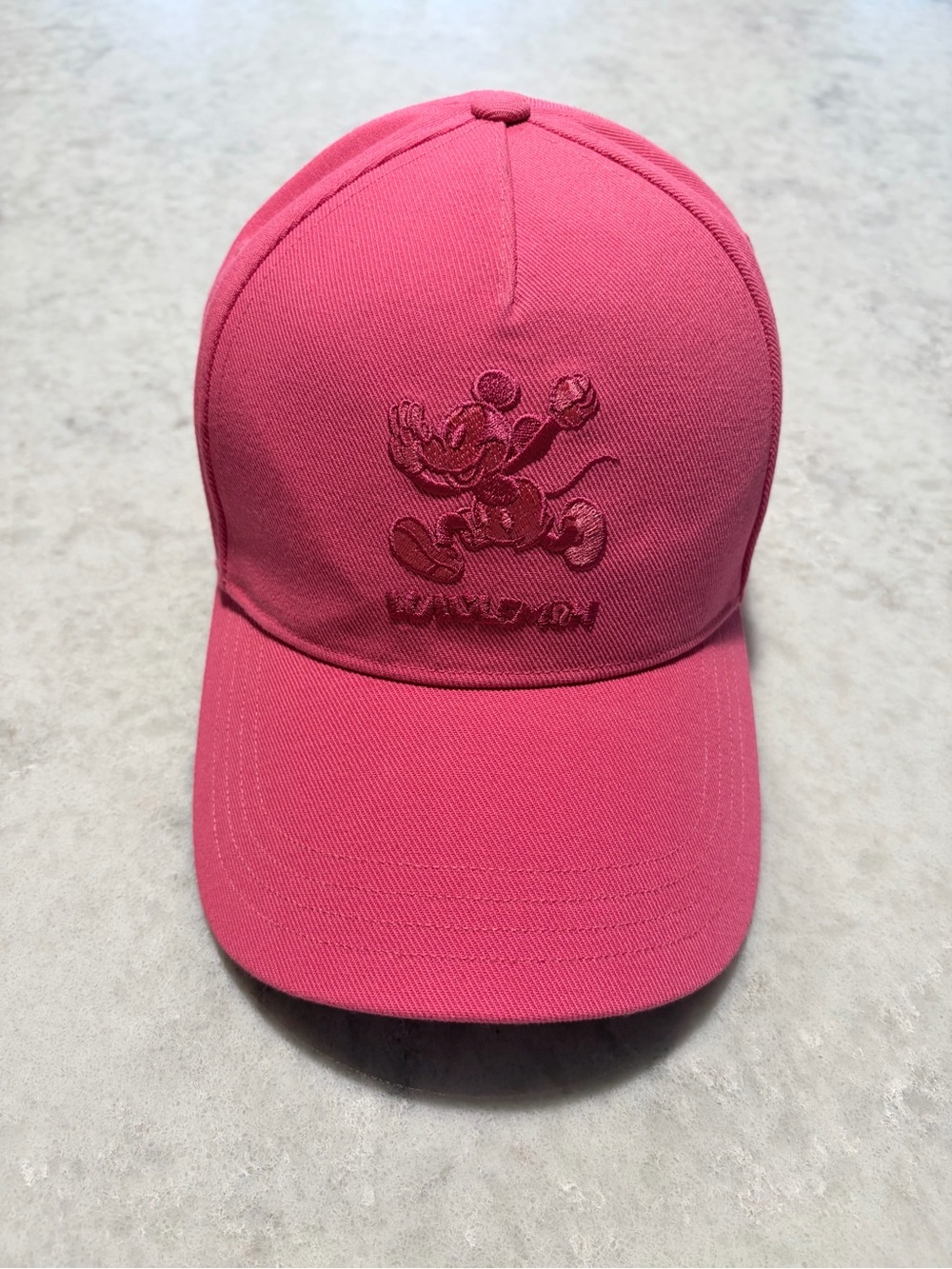 Disney x Lululemon Mickey Mouse Classic Ball Cap in Lip Gloss Pink